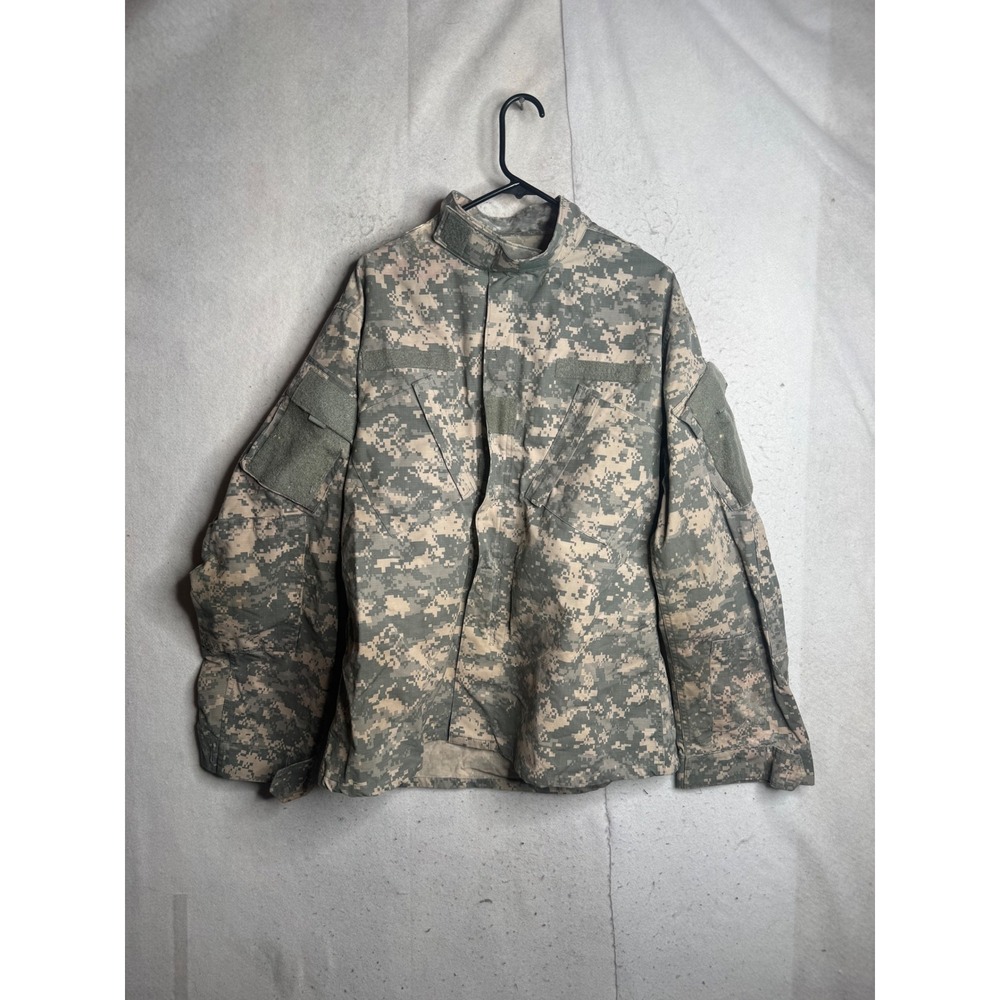 US Army ACU Digital Camo Combat Uniform Coat Jacket UCP Large Long UNICOR